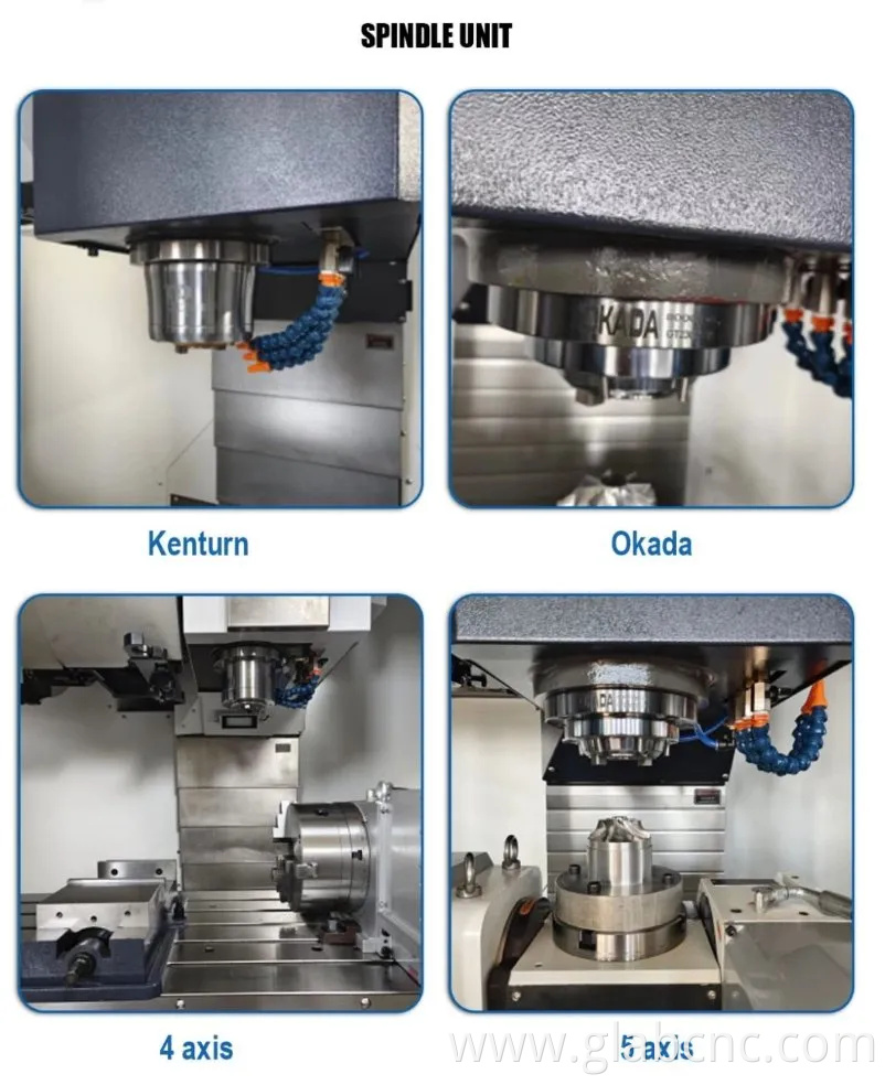 Vmc650 Vmc850 Vmc855 CNC Vertical Machining Center Small Horizontal Mini Used CNC Milling Machine Vmc